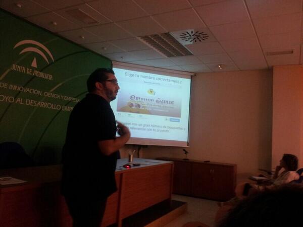 Ponencia en el CADE sobre SEO y redes sociales